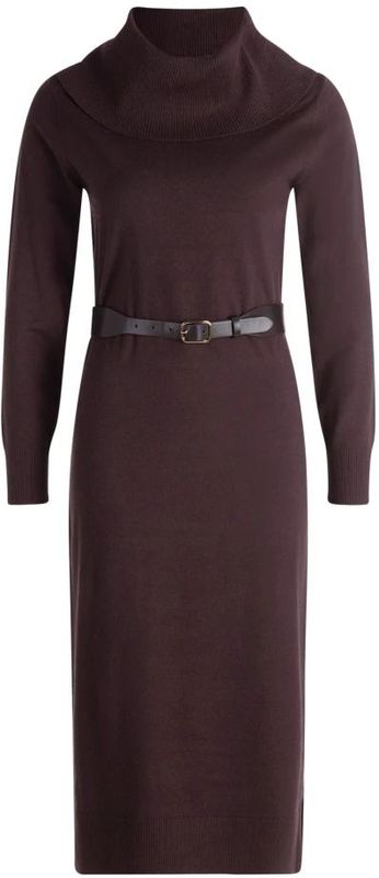 Zero - Gebreide Jurk - Bruin - Dames