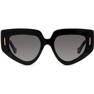 Loewe - Anagram - Zonnebril - Zwart - Geometrisch Montuur