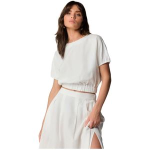 Kocca, Dames, Blouses & Shirts, Wit, Maat: L