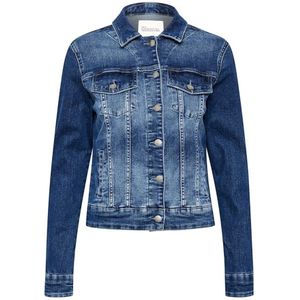 My Essential Wardrobe, Dames, Jassen, Blauw, Maat: M Denim,