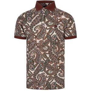 Etro, Heren, Tops, Bruin, Maat: XL Katoen,