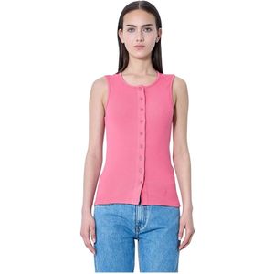 JW Anderson, Dames, Tops, Roze, Maat: L Katoen,