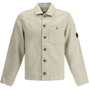 C.p. Company - Overhemd - Beige - Katoen