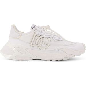 Dolce & Gabbana - Day Faster - Sneakers - Wit - Leer