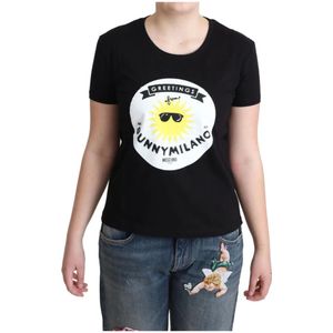 Moschino - Sunny Milano - T-shirt - Zwart