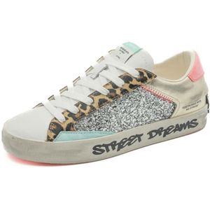 Crime London, Dames, Schoenen, Veelkleurig, Maat: 37 EU Leer,