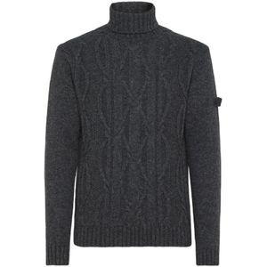 Peuterey, Heren, Truien, Grijs, Maat: XL