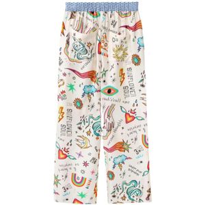 Me369, Dames, Broeken, Veelkleurig, Maat: S Wol,