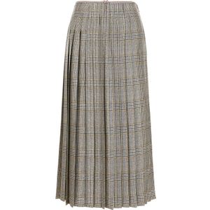 Thom Browne, Dames, Rokken, Veelkleurig, Maat: S Tweed,