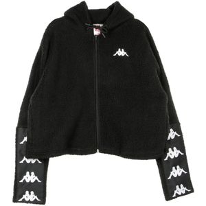 Kappa, Dames, Sweatshirts & Hoodies, Zwart, Maat: S