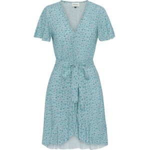 Americandreams, Dames, Jurken, Blauw, Maat: XS Voile,