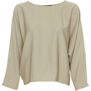Drykorn, Dames, Blouses & Shirts, Bruin, Maat: XS