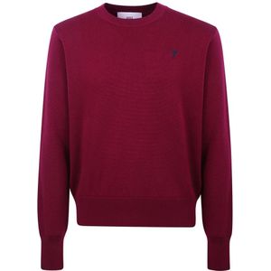 Ami Paris, Heren, Truien, Rood, Maat: XL Wol,