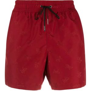Bottega Veneta, Heren, Badkleding, Rood, Maat: L