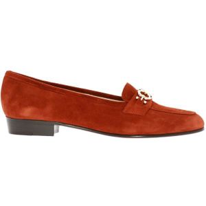 Salvatore Ferragamo - Babs Gancini Logo - Loafers - Rood
