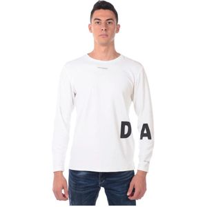 Daniele Alessandrini, Heren, Tops, Wit, Maat: S Katoen,