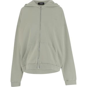 We11Done, Heren, Sweatshirts & Hoodies, Groen, Maat: XS Katoen,