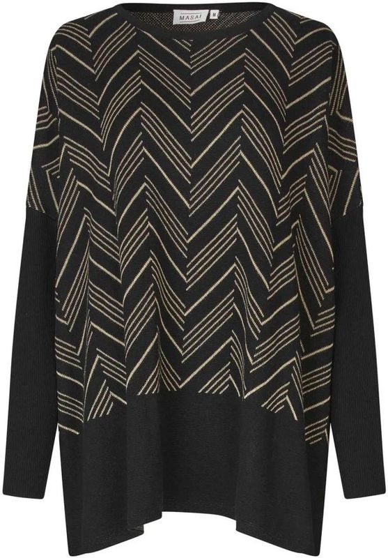 Masai, Dames, Truien, Veelkleurig, Maat: XS Katoen,