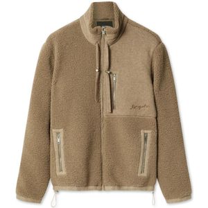 Axel Arigato, Heren, Jassen, Bruin, Maat: M Fleece,