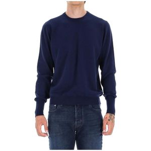 Drumohr, Heren, Truien, Blauw, Maat: M Kasjmier,