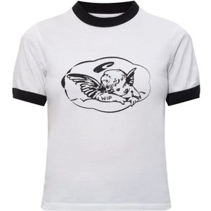 Carhartt Wip, Dames, Tops, Wit, Maat: XS Katoen,