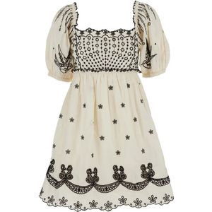 Sea NY, Dames, Jurken, Wit, Maat: S Katoen,