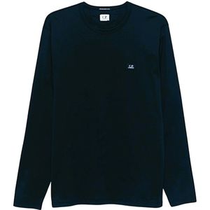 C.p. Company, Heren, Tops, Blauw, Maat: M Katoen,