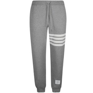 Thom Browne, Heren, Broeken, Grijs, Maat: L Katoen,