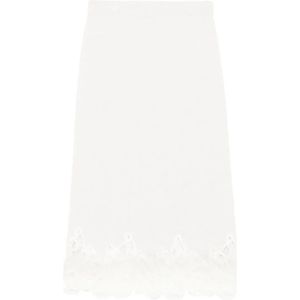 Fabiana Filippi, Dames, Rokken, Wit, Maat: 2XS Zijde,