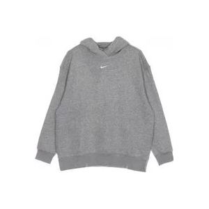 Nike Essential Collection Fleece Hoodie , Gray , Dames , Maat: L