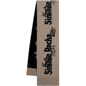 Simone Rocha, unisex, Accessoires, Beige, Maat: ONE Size Wol,