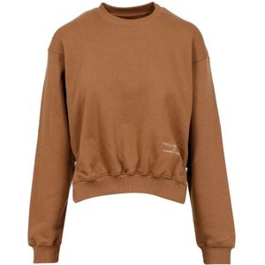 Philosophy di Lorenzo Serafini, Dames, Sweatshirts & Hoodies, Bruin, Maat: M Katoen,