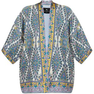 Etro, Dames, Blouses & Shirts, Veelkleurig, Maat: S Zijde,