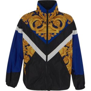 Versace Barok Print Jas , Multicolor , Heren , Maat: M