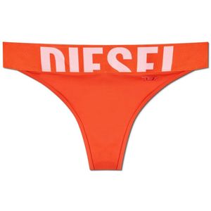 Diesel, Dames, Badkleding, Rood, Maat: L Polyamide,