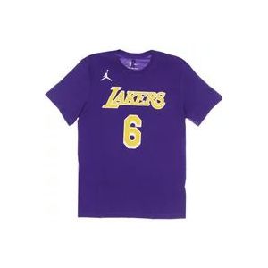 Nike LeBron James NBA Tee , Purple , Heren , Maat: 2XL