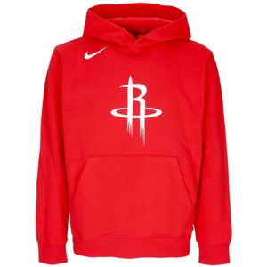 Nike, Heren, Sweatshirts & Hoodies, Rood, Maat: S Katoen,