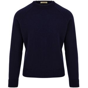 Filippo De Laurentiis, Heren, Truien, Blauw, Maat: M Wol,