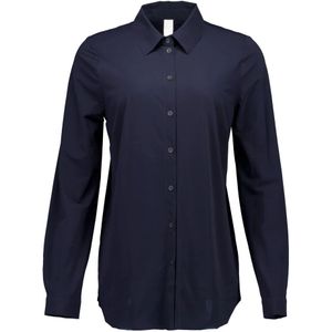 Japan Tky, Dames, Blouses & Shirts, Blauw, Maat: L Zijde,