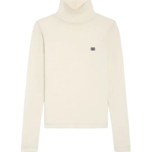 Celine, Dames, Truien, Beige, Maat: L Wol,