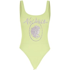 Versace, Dames, Badkleding, Geel, Maat: M