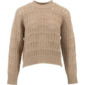 Peserico, Dames, Truien, Bruin, Maat: S Wol,