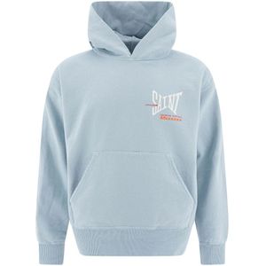 ©Saint M××××××, Heren, Sweatshirts & Hoodies, Blauw, Maat: 2XL Katoen,