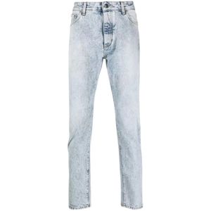 Palm Angels, Heren, Jeans, Blauw, Maat: W33 Katoen,