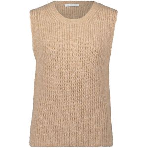 Betty & Co, Dames, Truien, Beige, Maat: S Zijde,