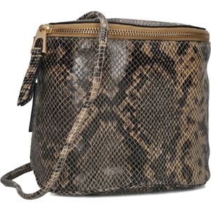 Fred De La Bretoniere, Dames, Tassen, Zwart, Maat: ONE Size Leer,