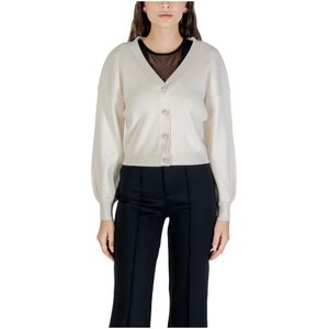 Guess, Dames, Truien, Beige, Maat: L Viscose,