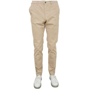 Peserico, Heren, Broeken, Beige, Maat: 2XL Katoen,