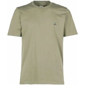 C.p. Company, Heren, Tops, Groen, Maat: XL Katoen,