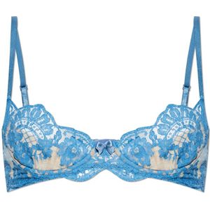 Dsquared2, Dames, Ondergoed, Blauw, Maat: M Polyamide,
